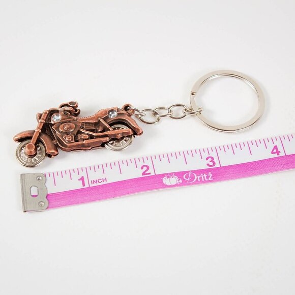 Motorcycle Keychain - Wheels Move! NEW - Picture 5 of 5